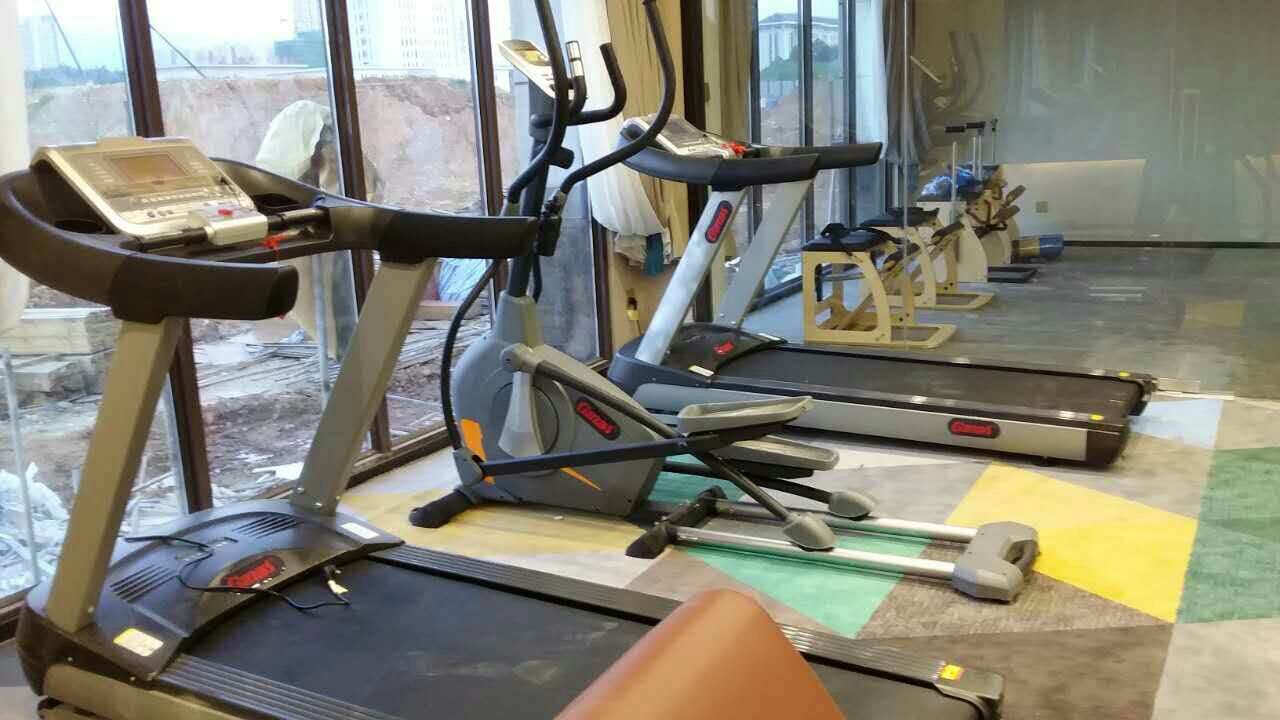 山东淄博碧桂园地产健身房案例 康宜健身器材案例大全