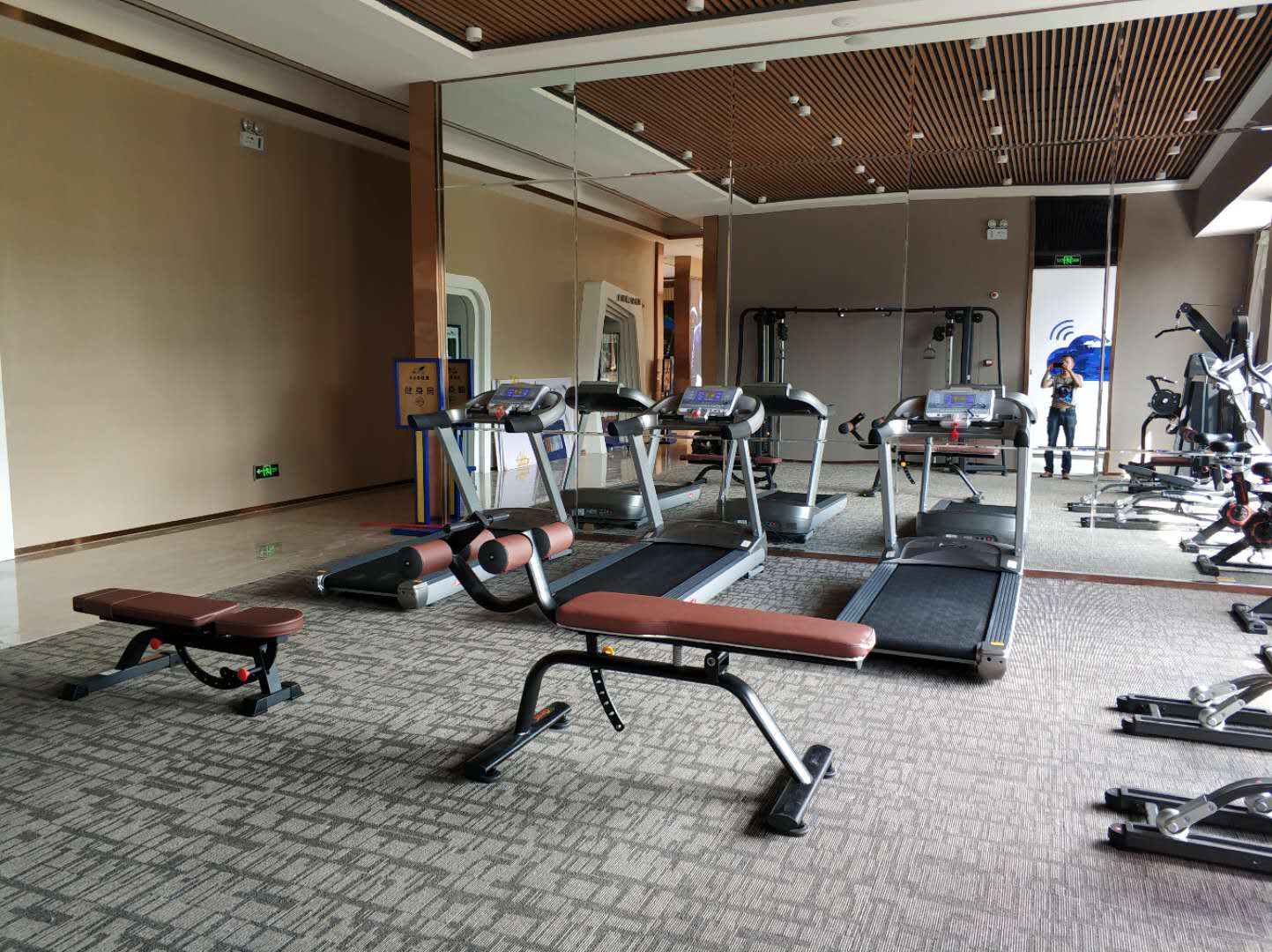 山东淄博张店碧桂园健身房 康宜健身器材生产厂案例