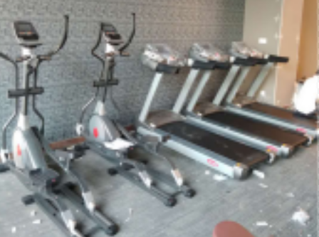 湖南常德澧碧桂园健身器材图片 康宜健身房器材批发