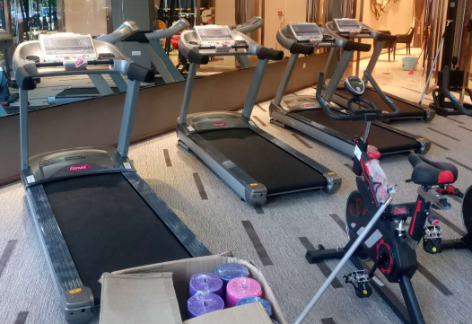 山东日照五莲碧碧桂园酒店健身房图 康宜健身器械品牌