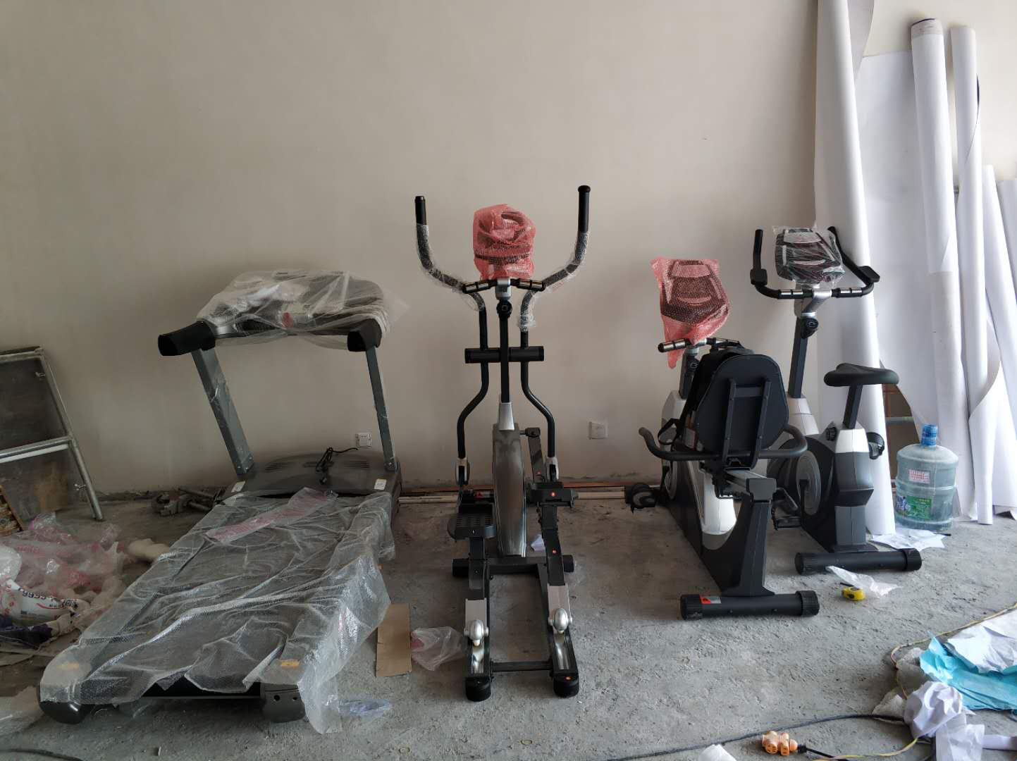 湖南衡山沐林美郡碧桂园健身房图 康宜健身器材生产厂