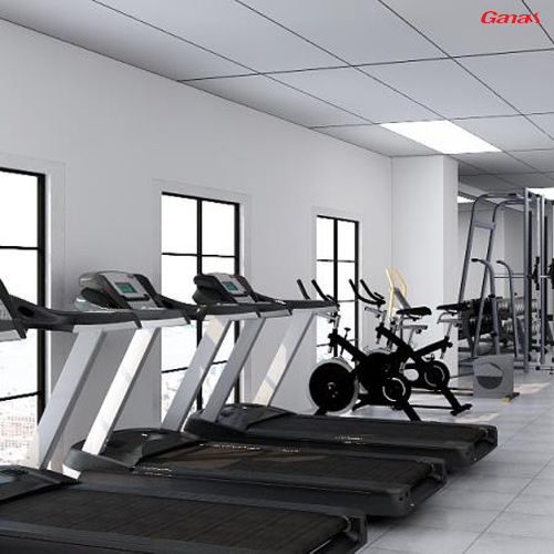 160㎡学院健身房配置方案