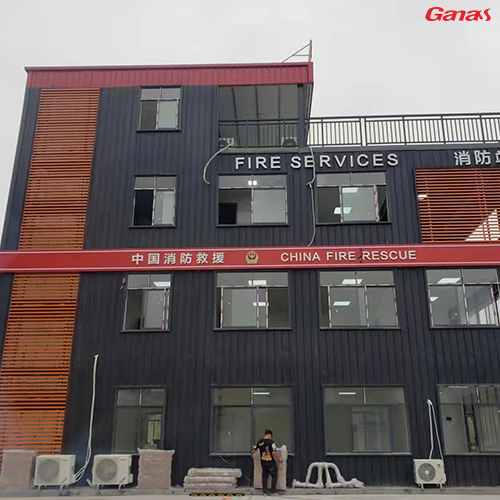 河源东源县蝴蝶岭消防队健身房