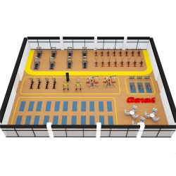 ¥25万-500㎡健身房器材套餐方案