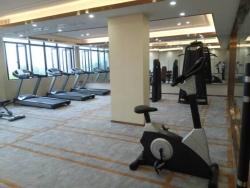 湖南永州冷水滩进贤碧桂园健身器材案例 选康宜健身器材商家