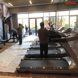 湖南衡阳蒸湘杨柳西路碧桂园健身房 康宜地产健身器械案列