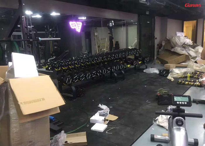 天河区菁英私人健身房图片 康宜健身器材厂家客户案例