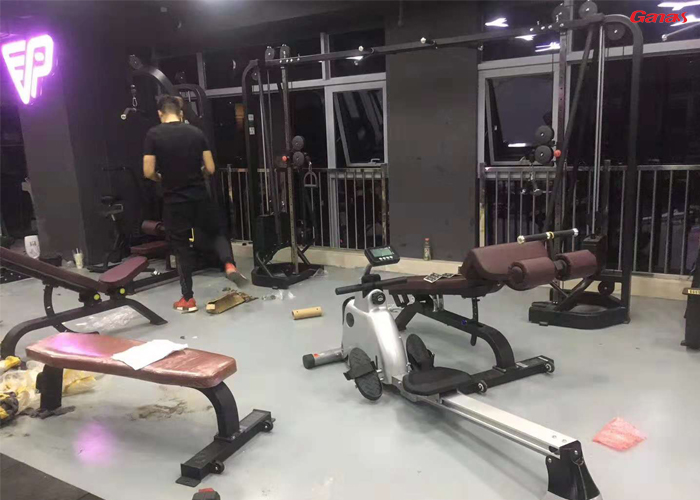 天河区菁英私人健身房图片 康宜健身器材厂家客户案例