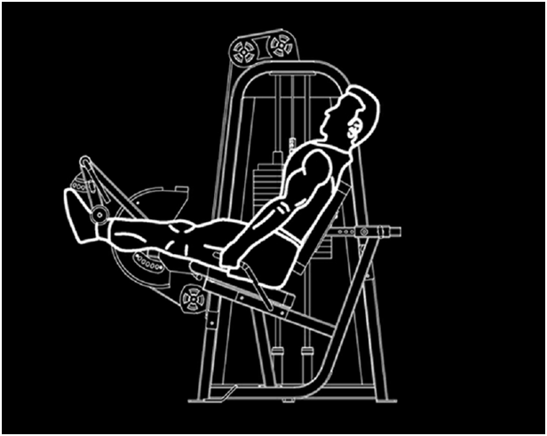 坐式伸腿训练器 室内健身器械批发