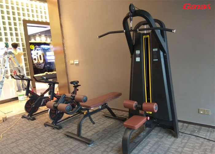 碧桂园山东莱州健身房 康宜地产健身器材案例