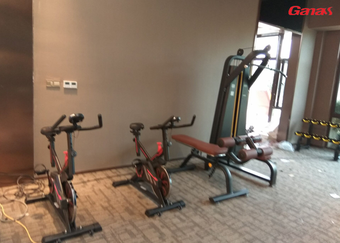 山东烟台碧桂园健身器材展示 康宜地产健身器械案例