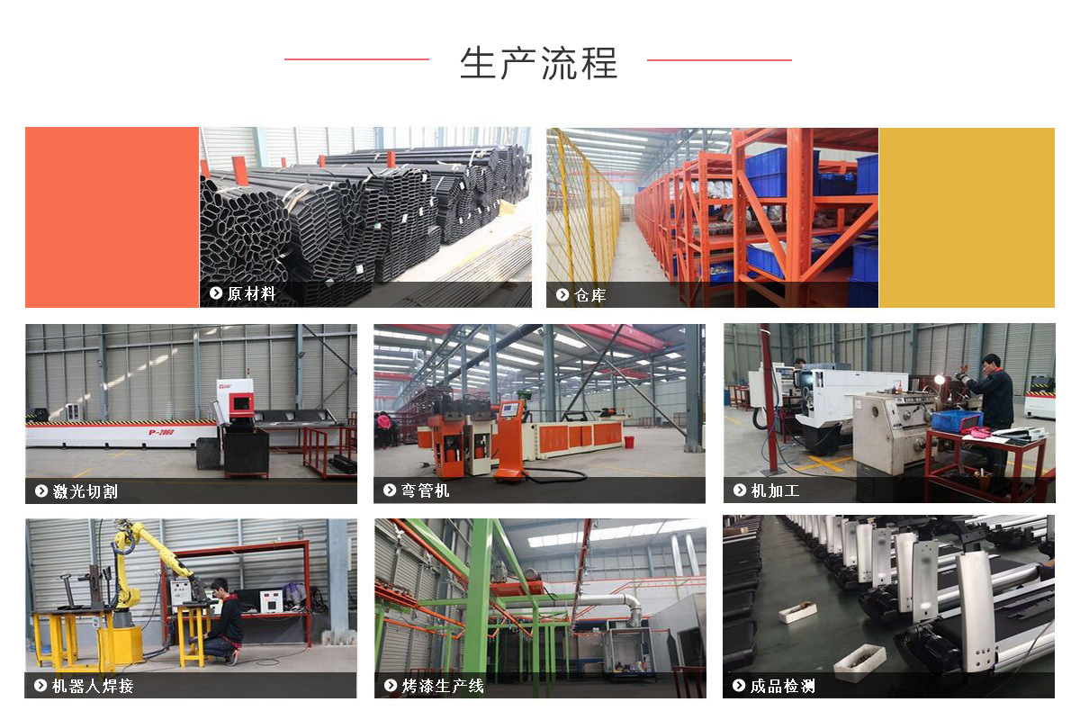 健身器材这样生产，不是哪家都能做到