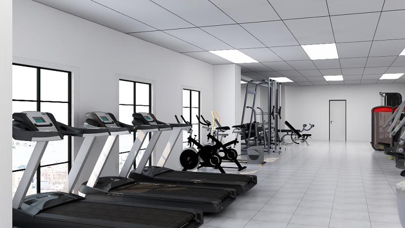 160㎡学院健身房配置方案 