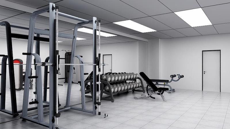 160㎡学院健身房配置方案 