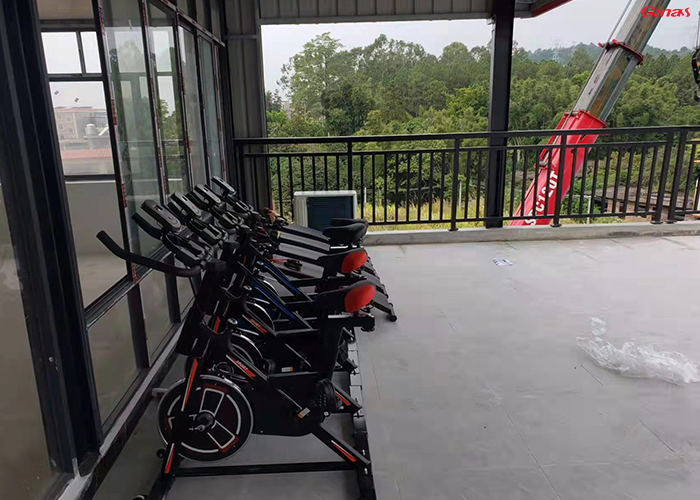 河源东源县蝴蝶岭消防队健身房