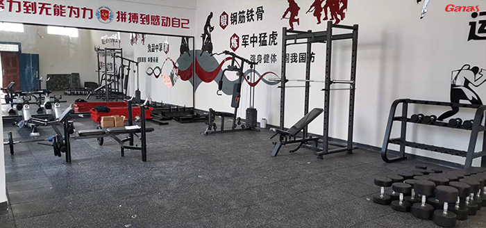 武汉消防部队健身房