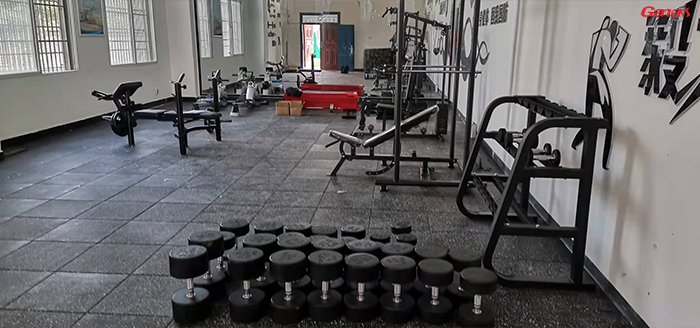 武汉消防部队健身房